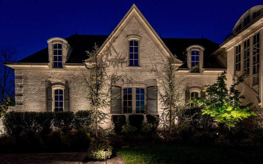 Shadow lighting effect on home in Gallatin, TN