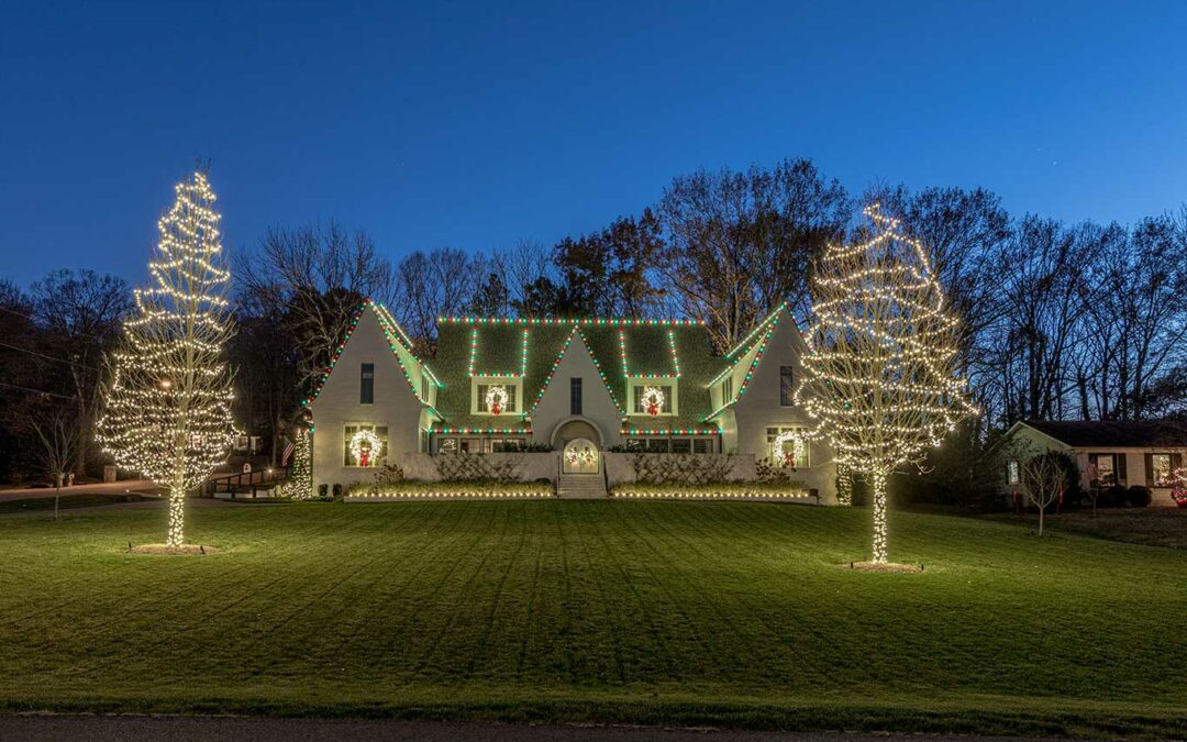 Christmas lights in Opryland nashville tn