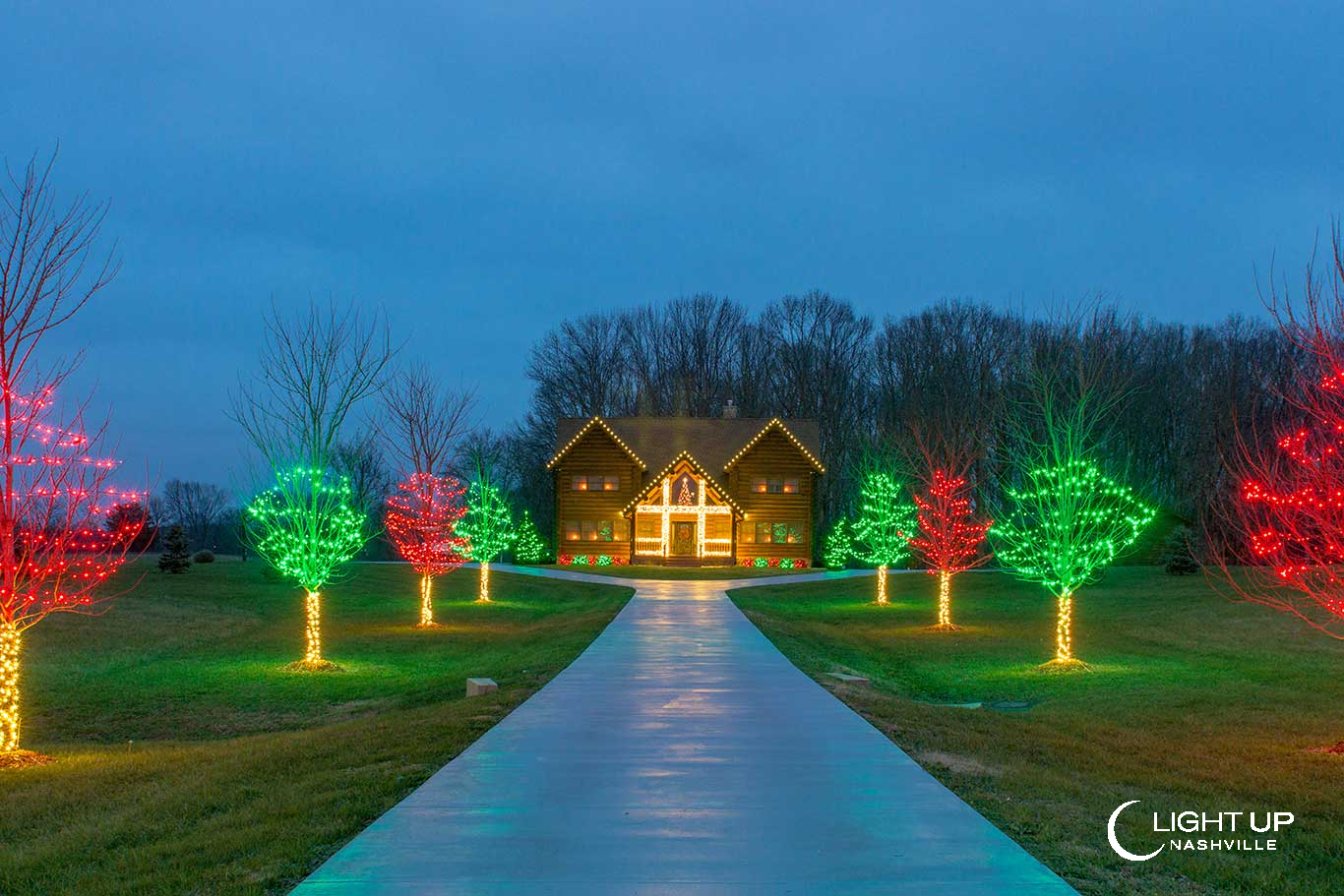 LED Christmas Lights in Nashville, TN