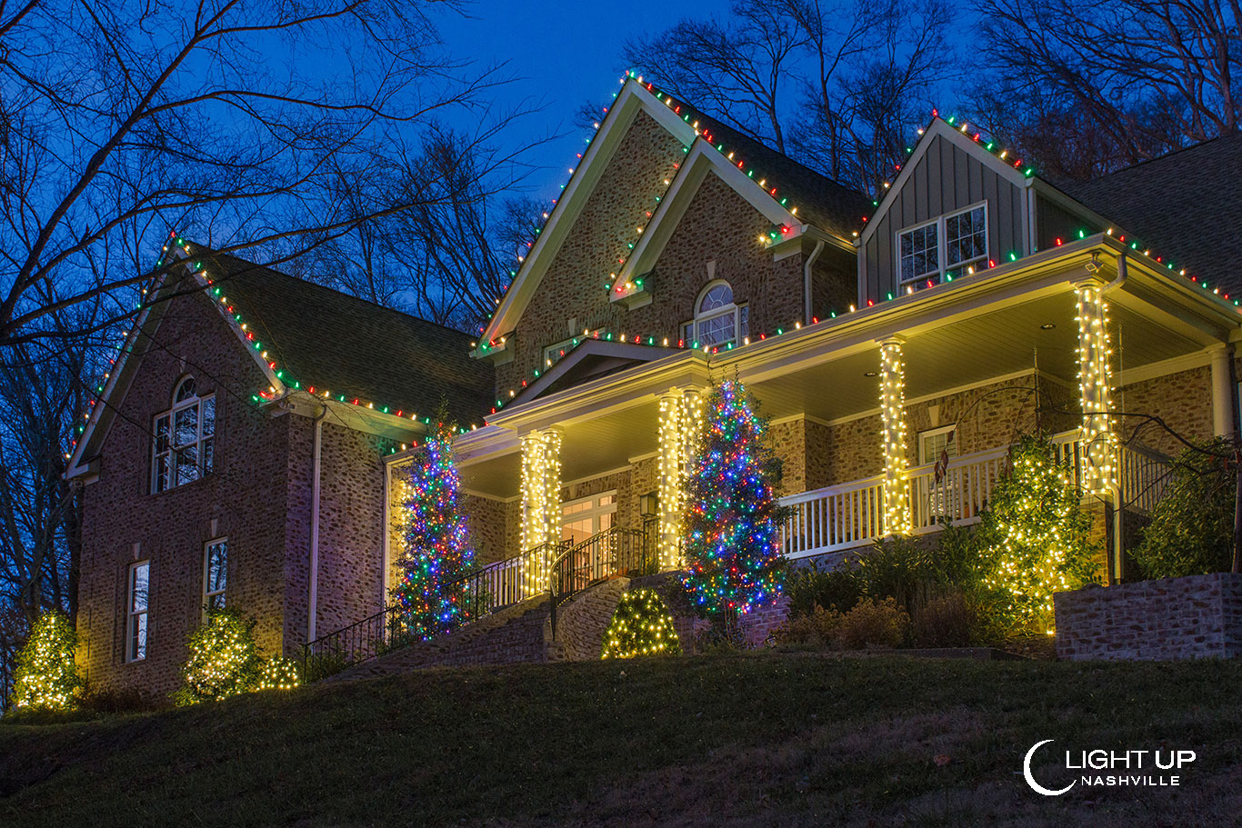 Residential Holiday Lighting in Nashville, TN